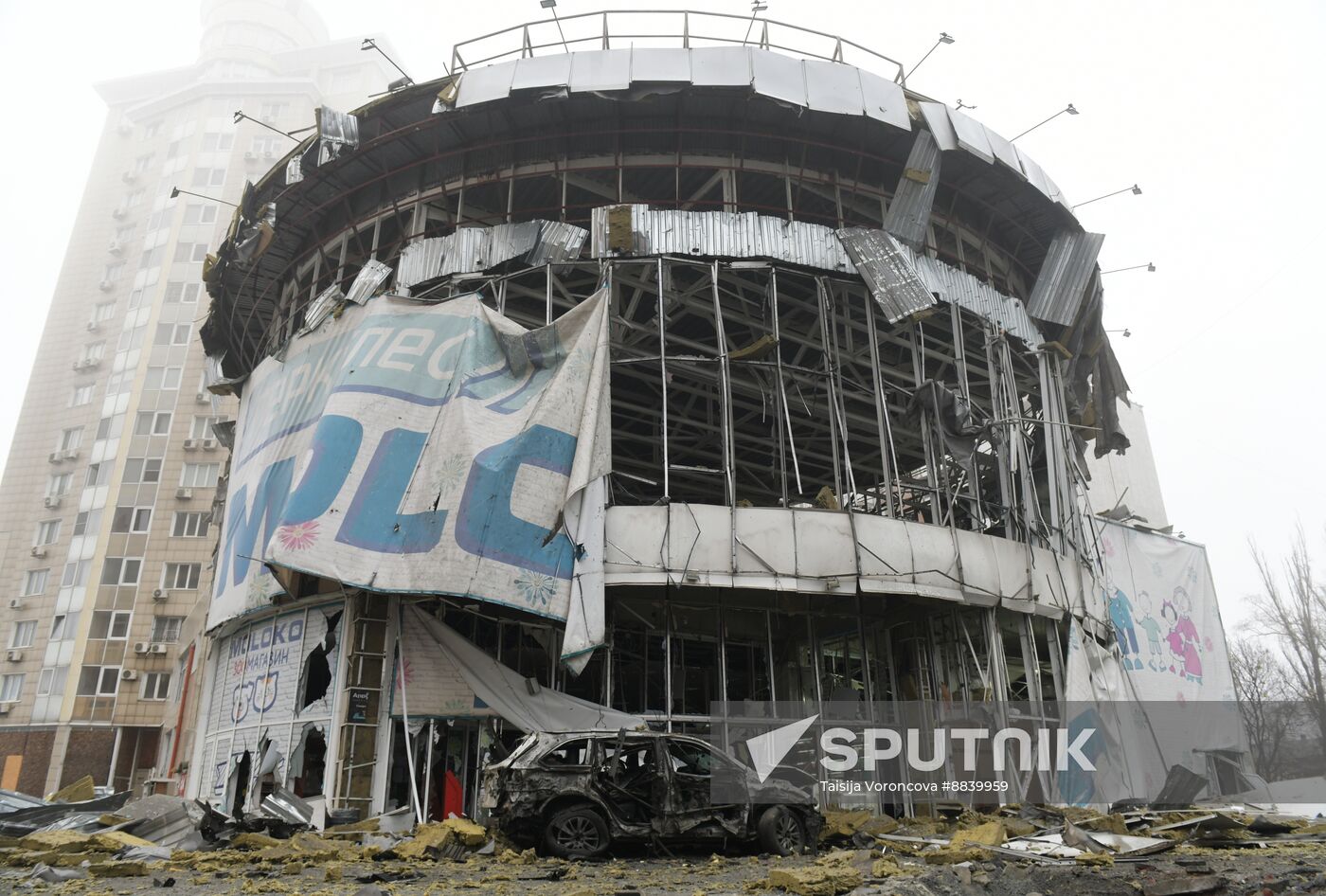 Russia Ukraine Military Operation Shelling