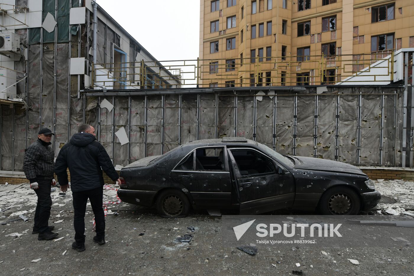 Russia Ukraine Military Operation Shelling