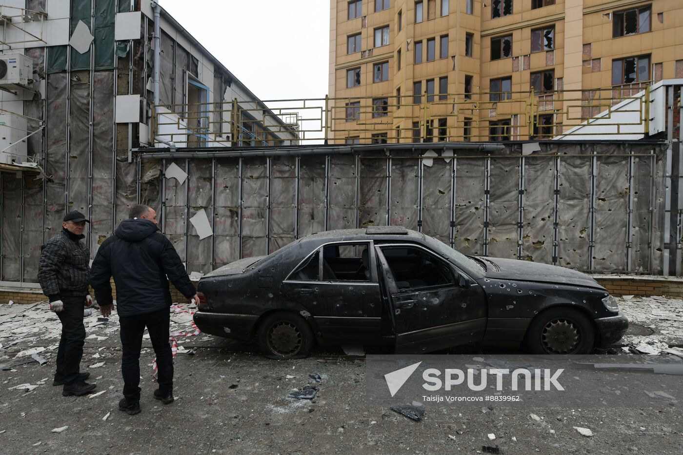 Russia Ukraine Military Operation Shelling
