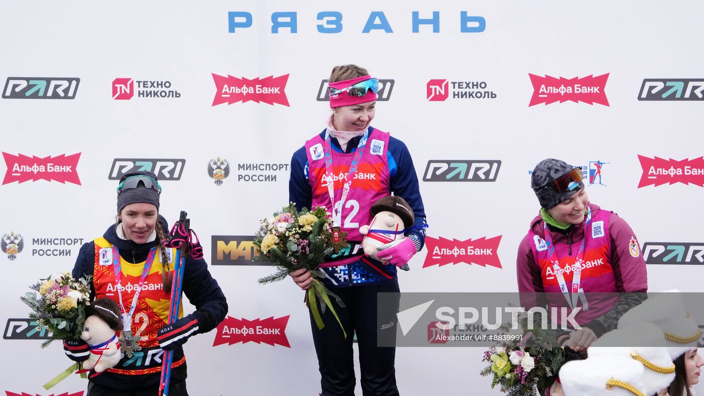 Russia Biathlon Cup Women Sprint