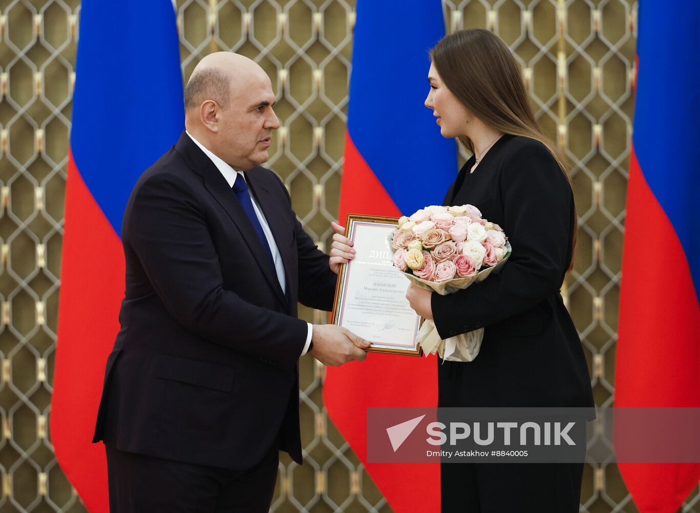 Russia Mishustin Mass Media Government Awards