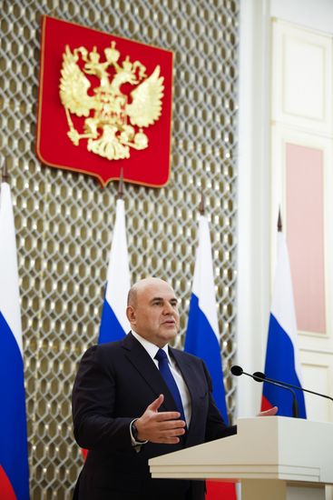 Russia Mishustin Mass Media Government Awards
