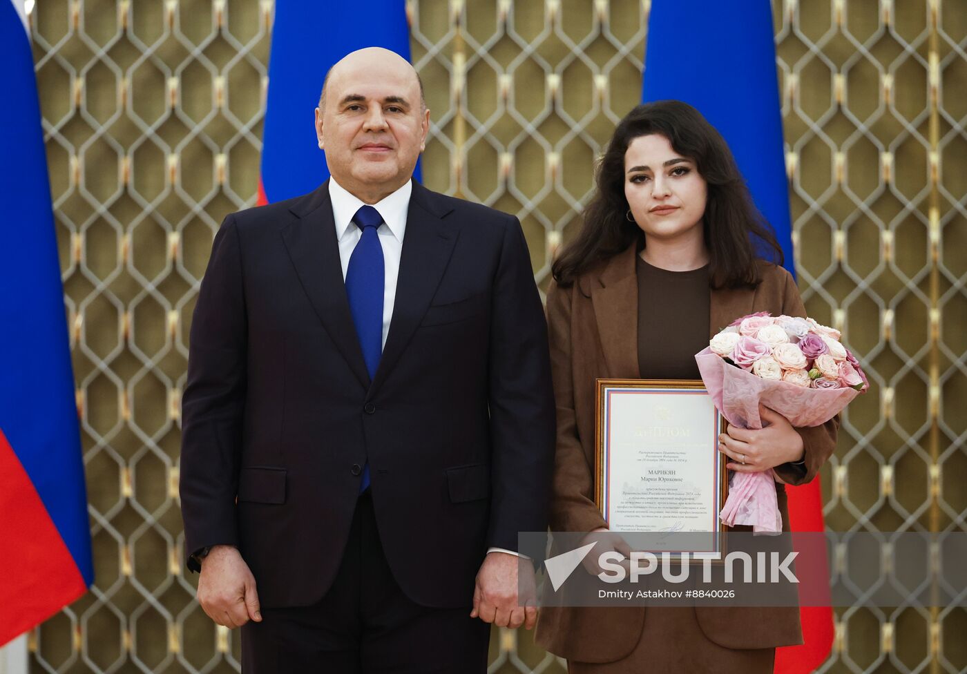 Russia Mishustin Mass Media Government Awards