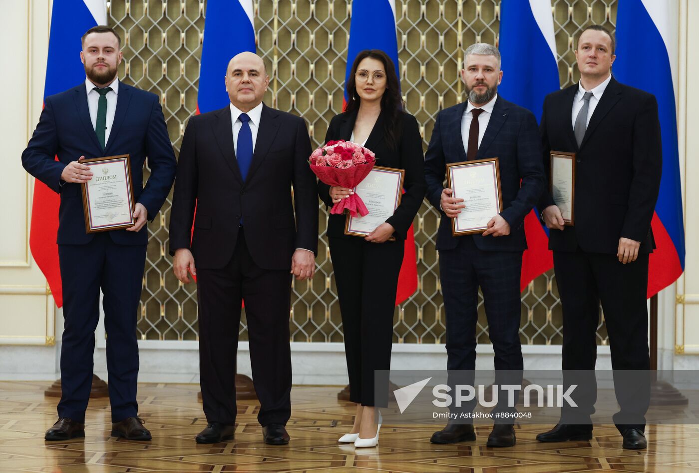 Russia Mishustin Mass Media Government Awards