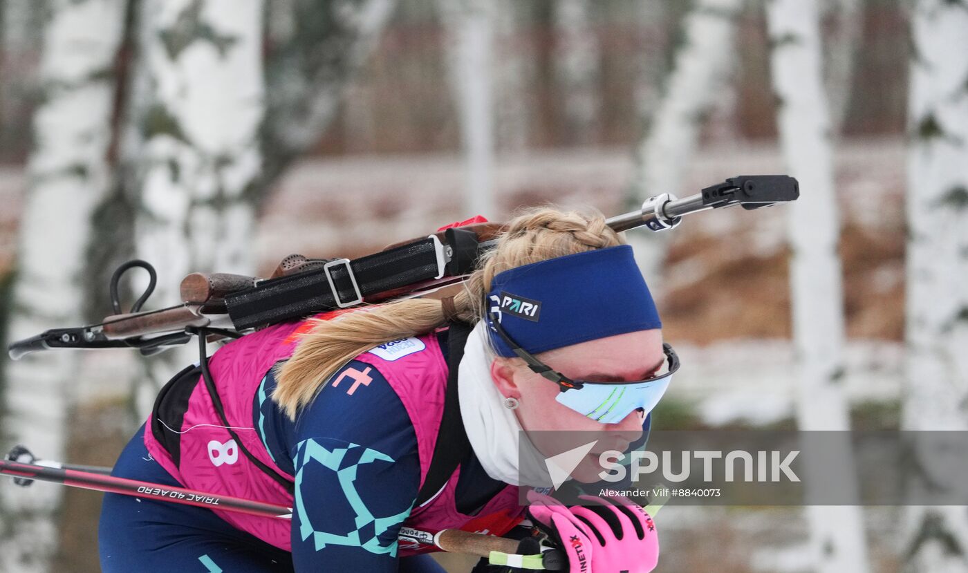 Russia Biathlon Cup Women Sprint