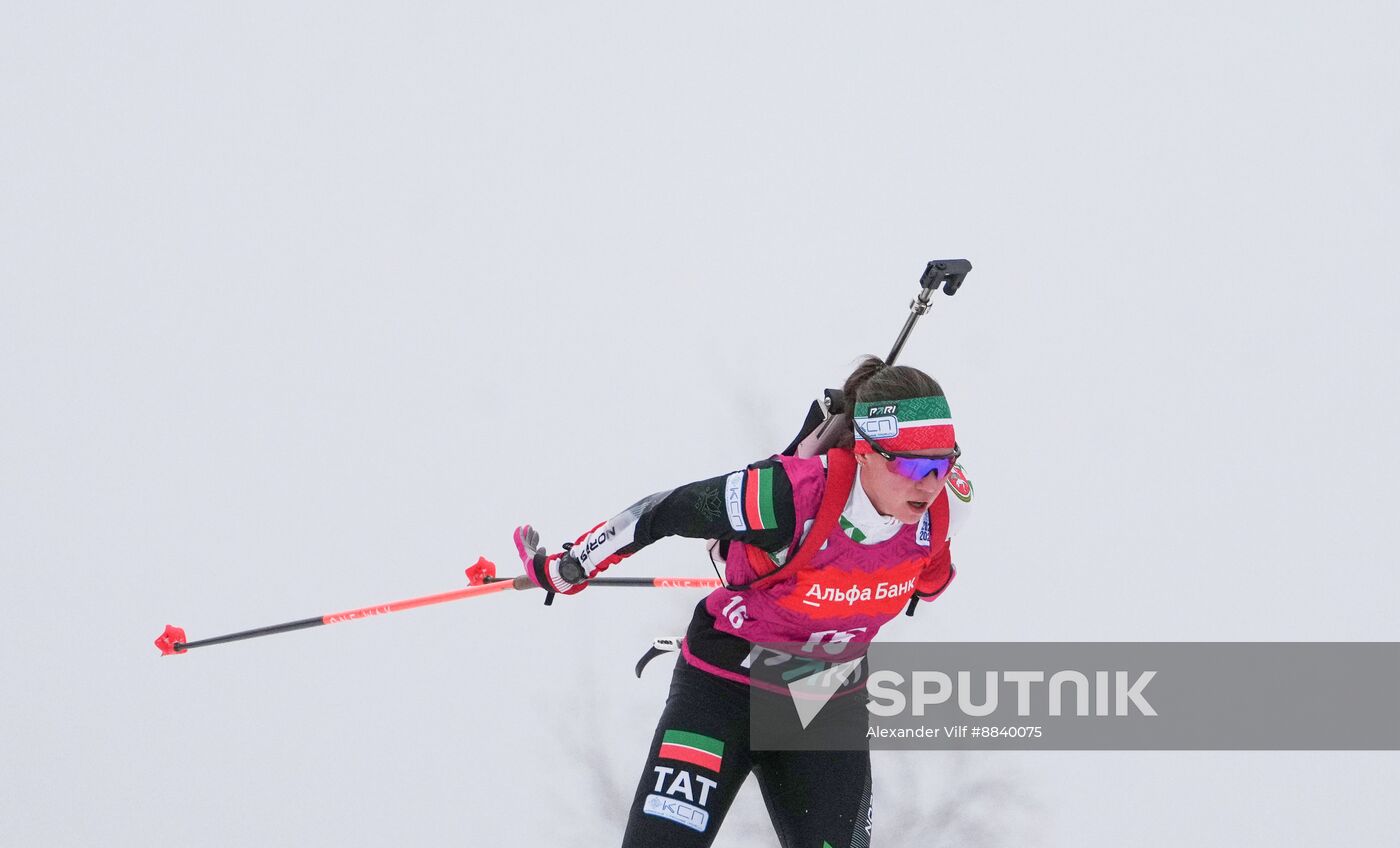 Russia Biathlon Cup Women Sprint