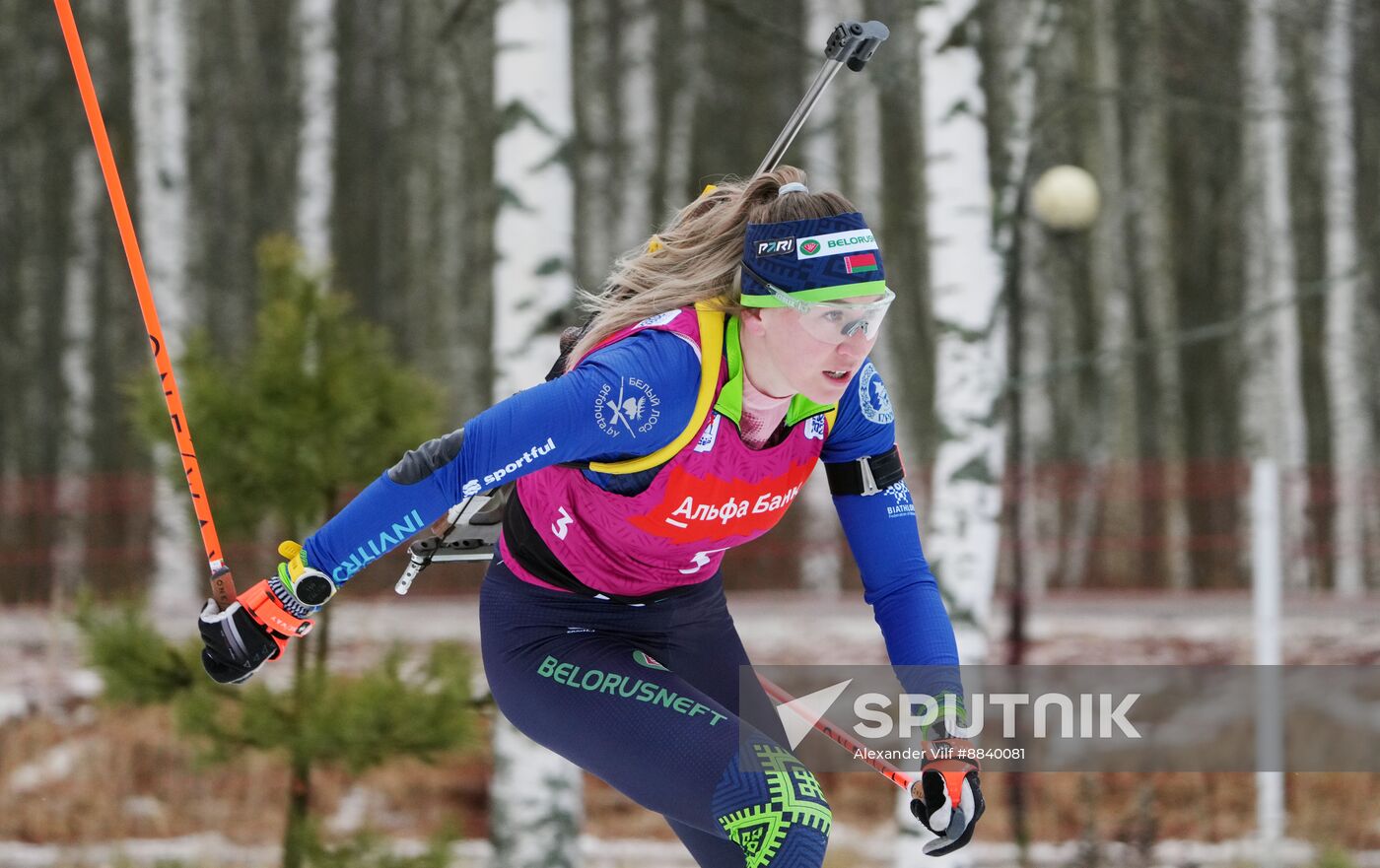 Russia Biathlon Cup Women Sprint