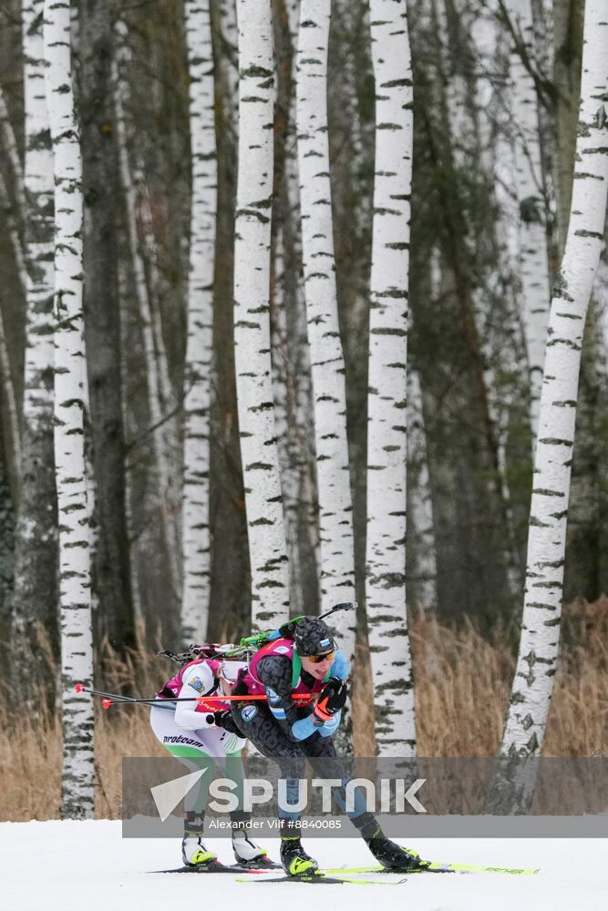 Russia Biathlon Cup Women Sprint