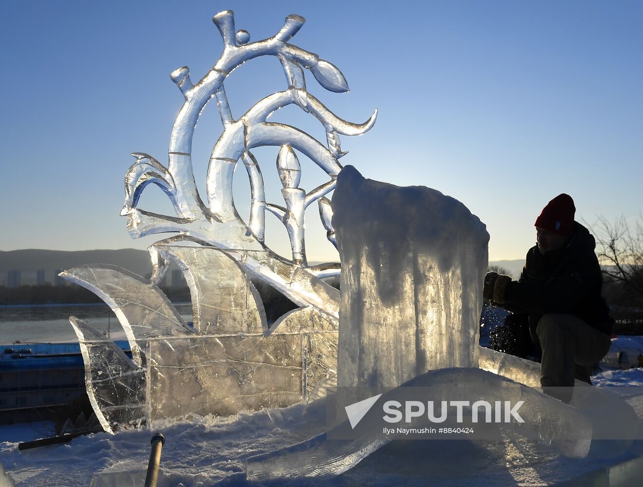 Russia Snow Sculpture Festival