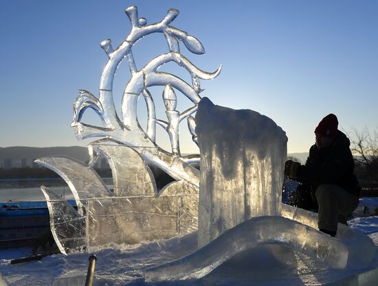 Russia Snow Sculpture Festival