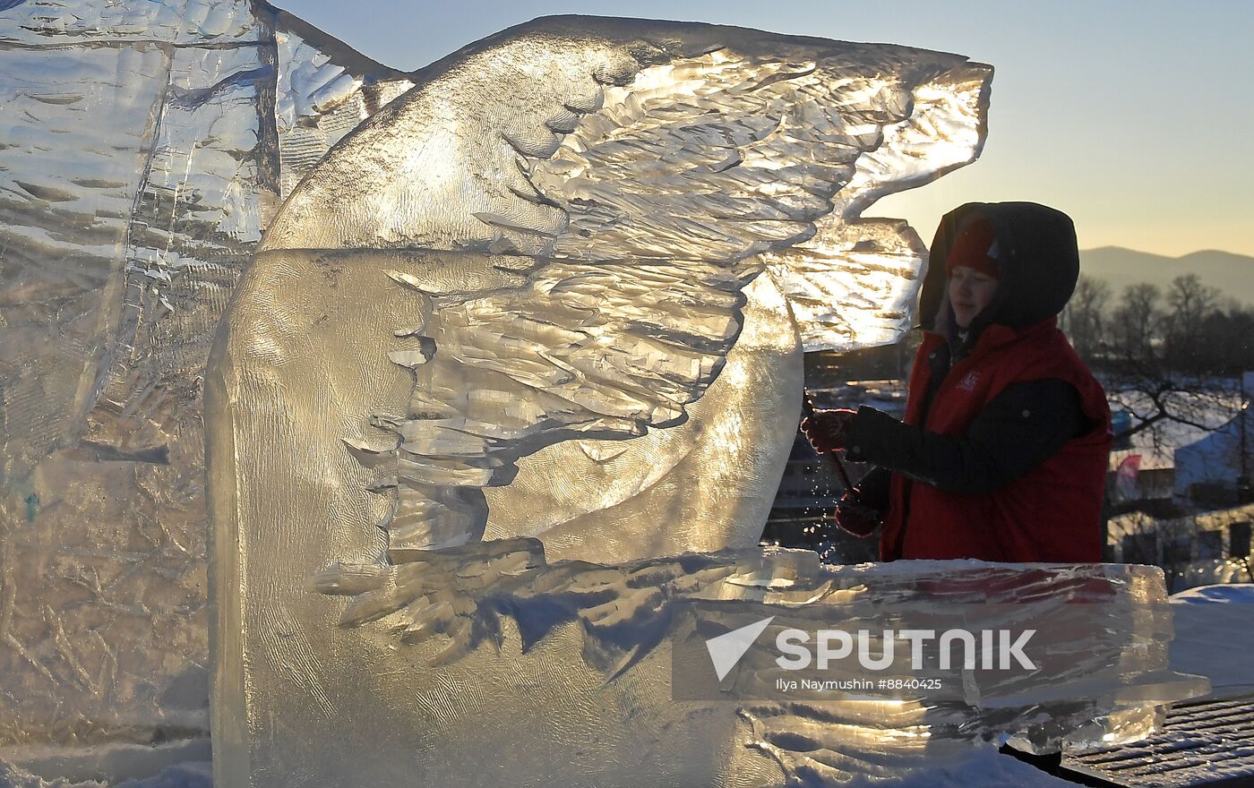 Russia Snow Sculpture Festival