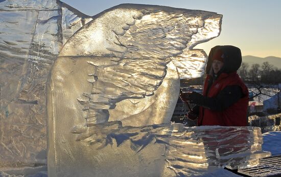 Russia Snow Sculpture Festival