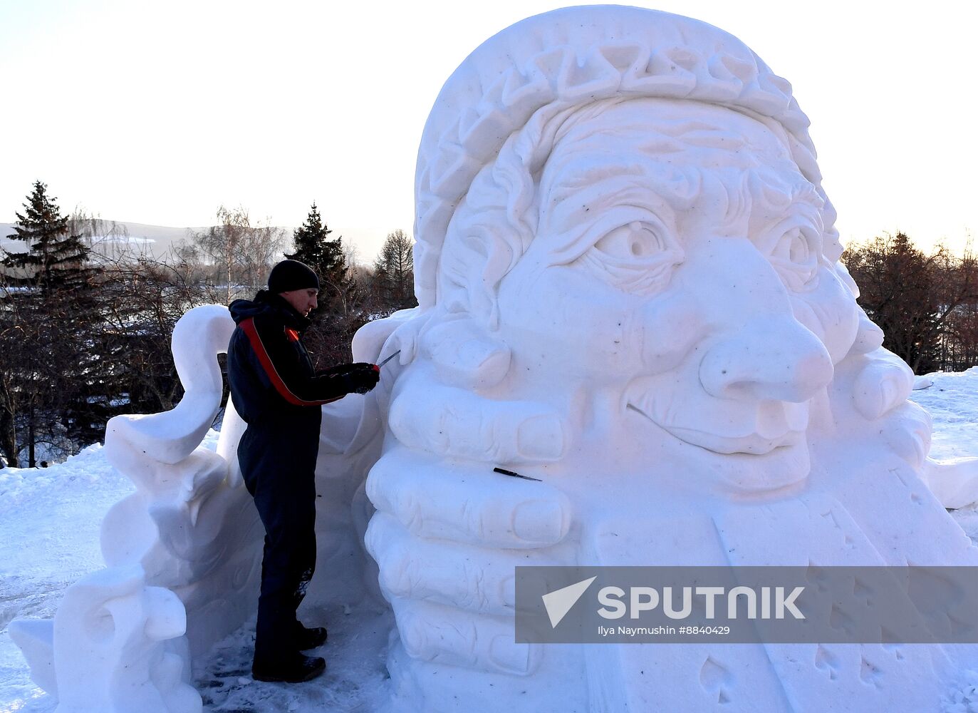 Russia Snow Sculpture Festival
