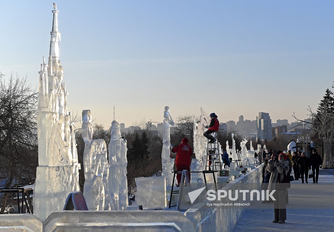 Russia Snow Sculpture Festival