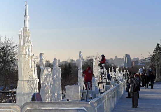 Russia Snow Sculpture Festival