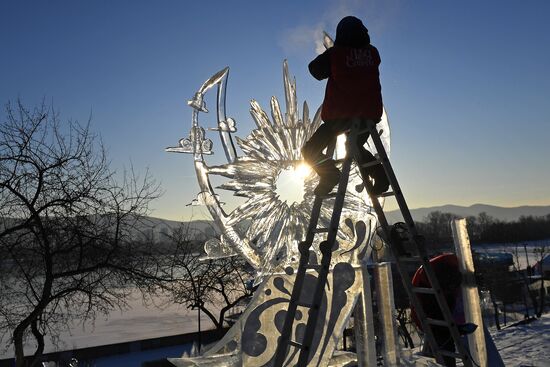 Russia Snow Sculpture Festival