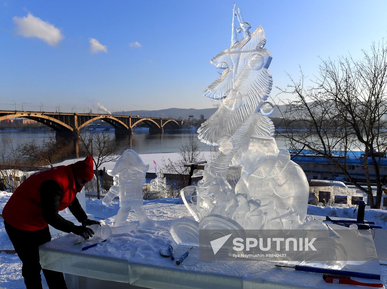 Russia Snow Sculpture Festival