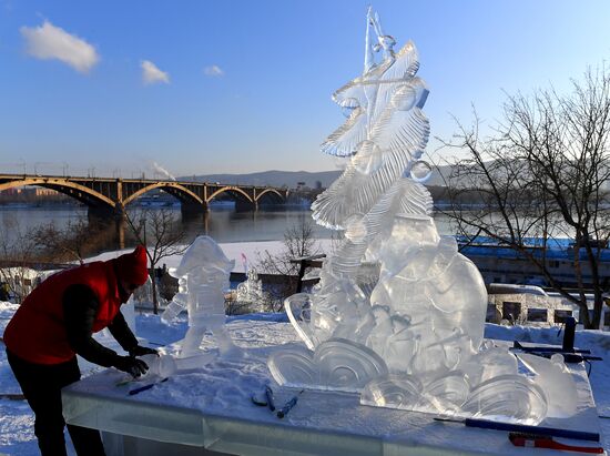 Russia Snow Sculpture Festival