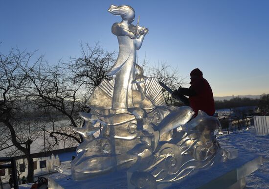 Russia Snow Sculpture Festival