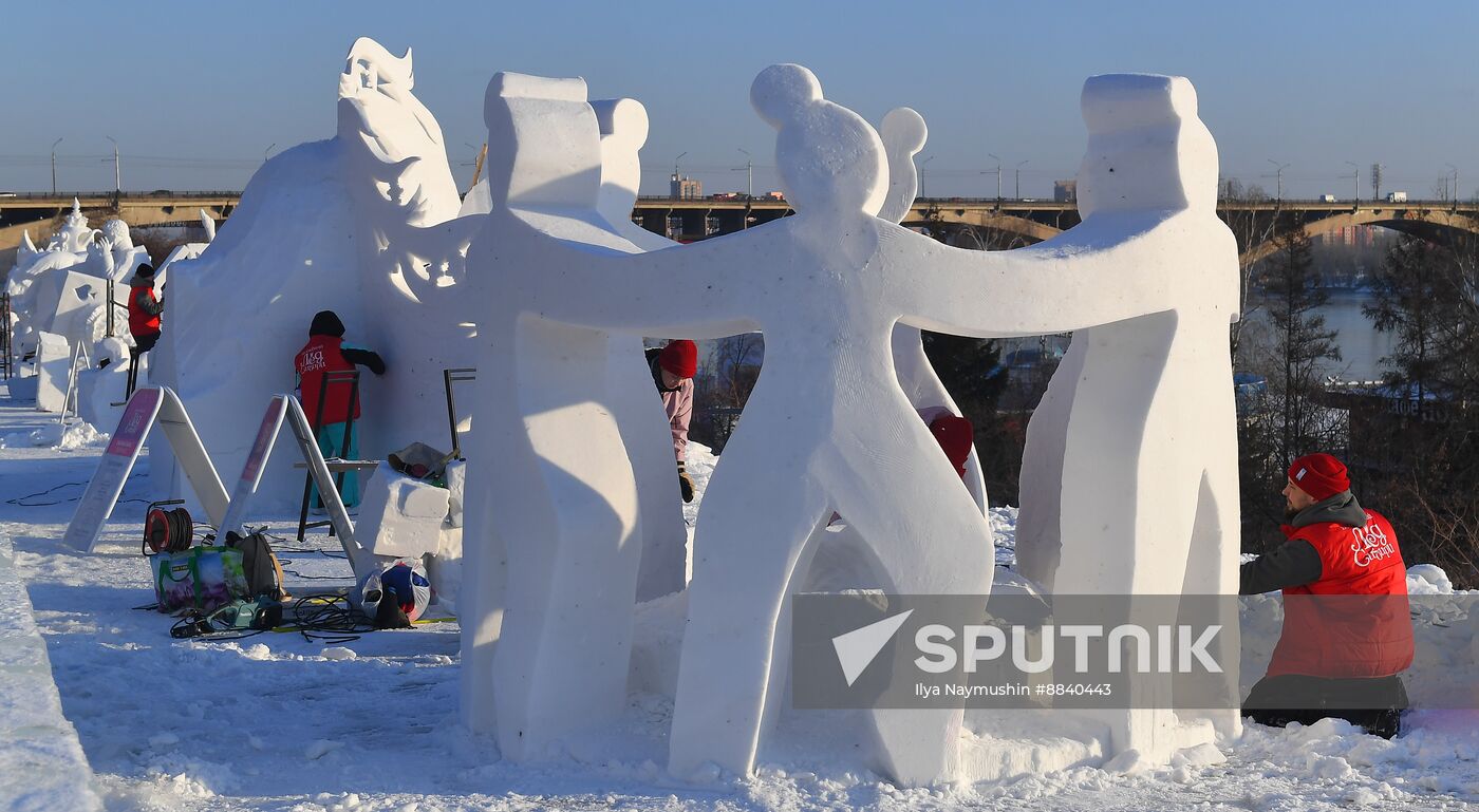 Russia Snow Sculpture Festival