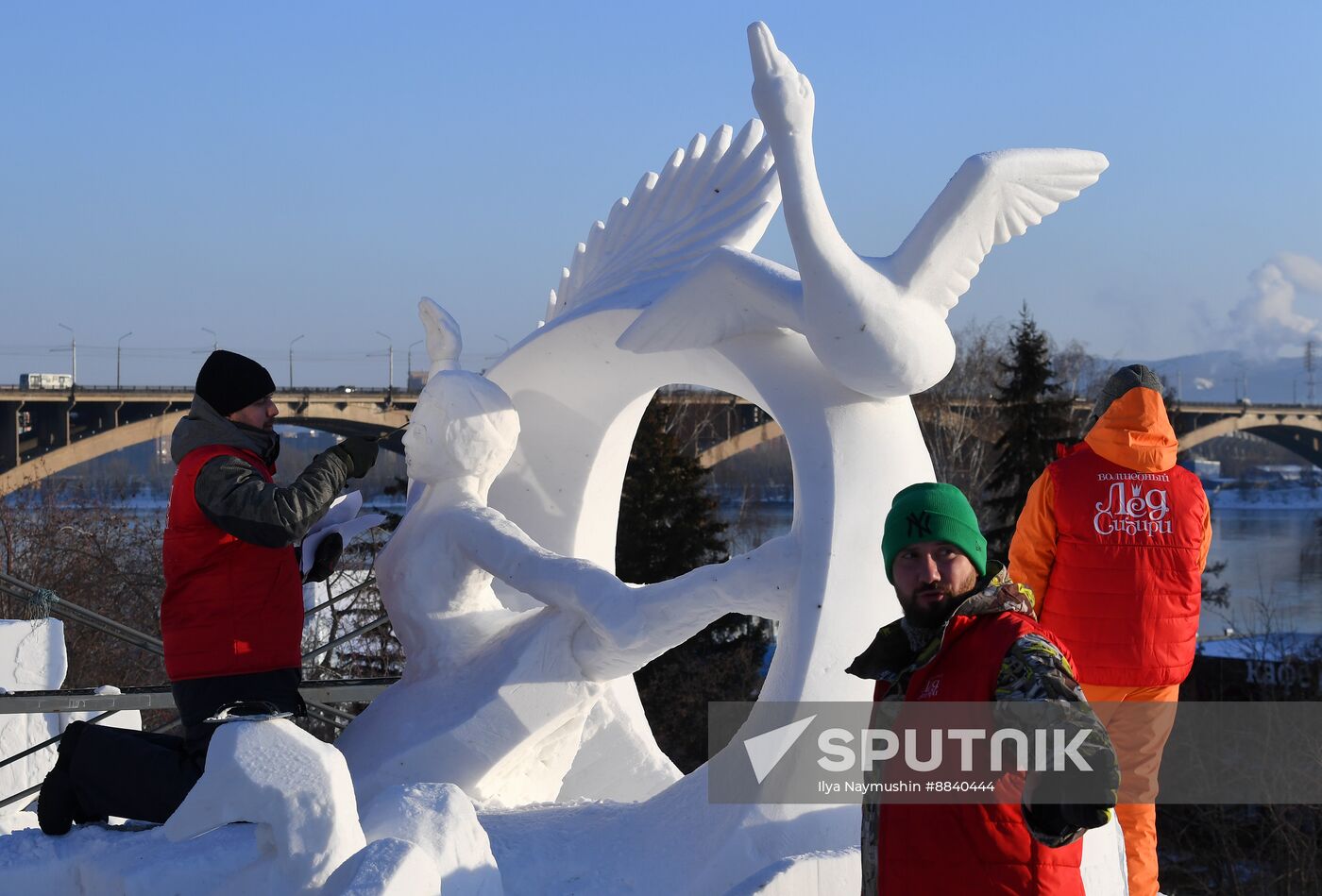 Russia Snow Sculpture Festival