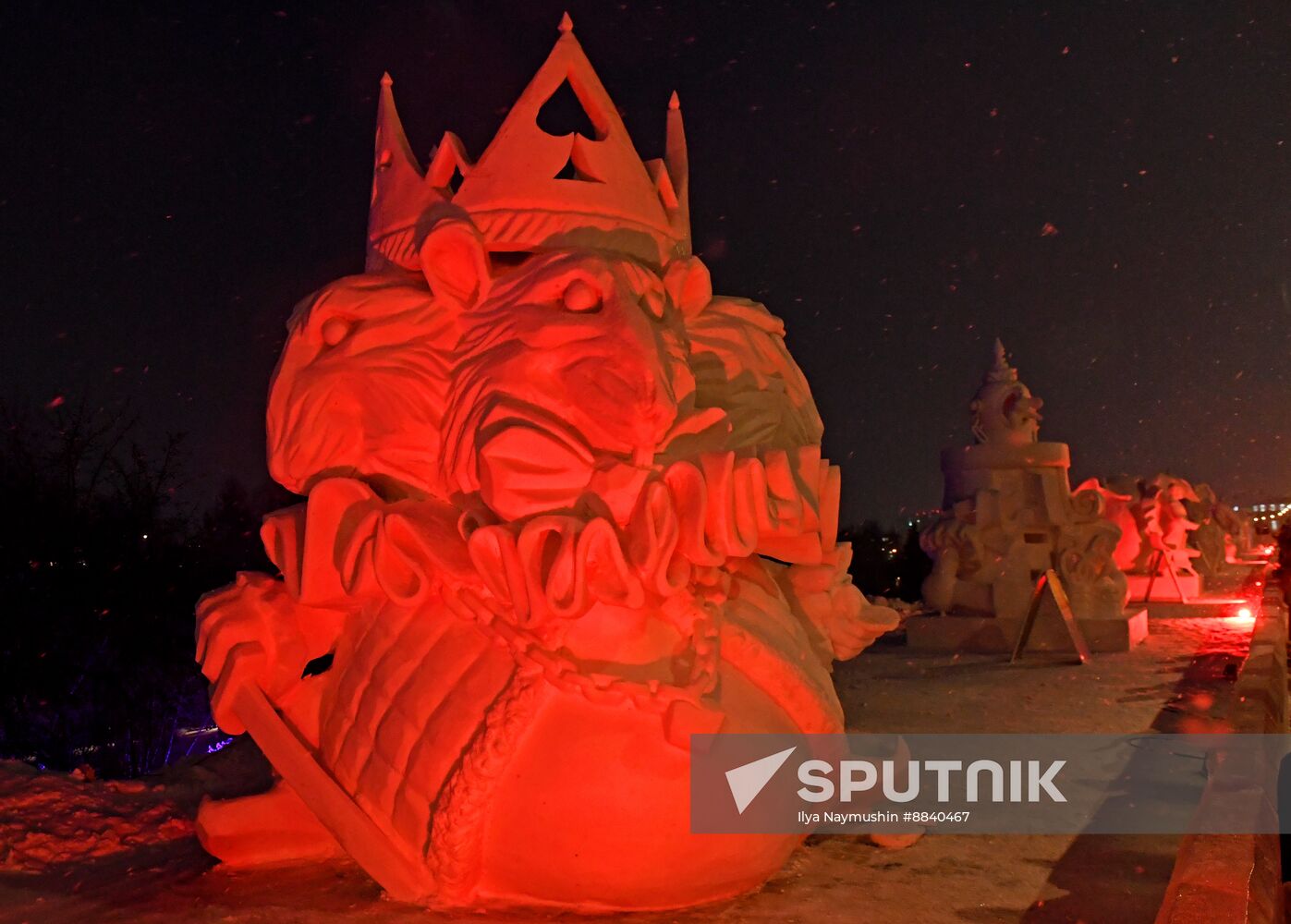 Russia Snow Sculpture Festival