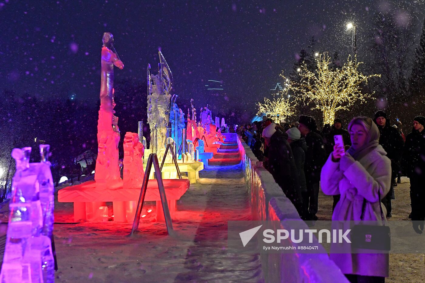 Russia Snow Sculpture Festival