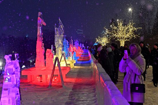 Russia Snow Sculpture Festival