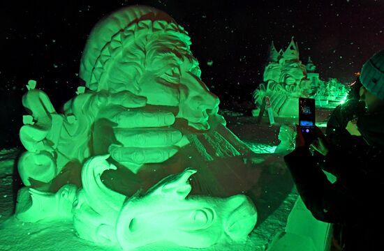 Russia Snow Sculpture Festival