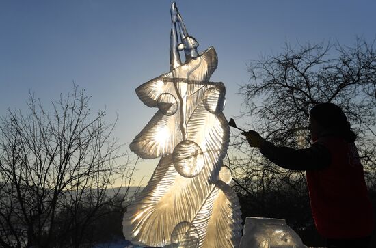 Russia Snow Sculpture Festival