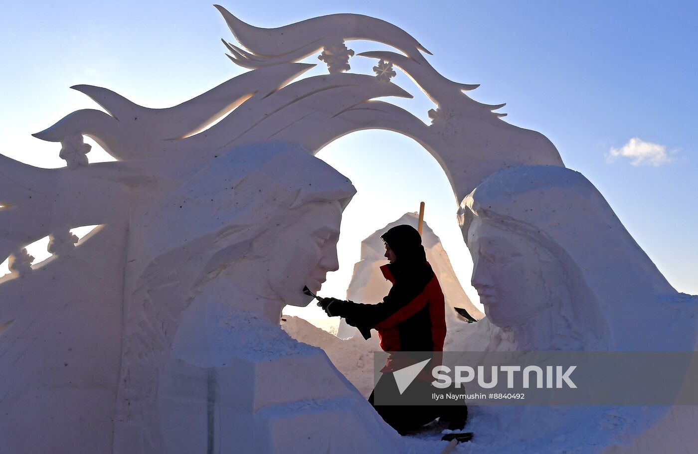 Russia Snow Sculpture Festival