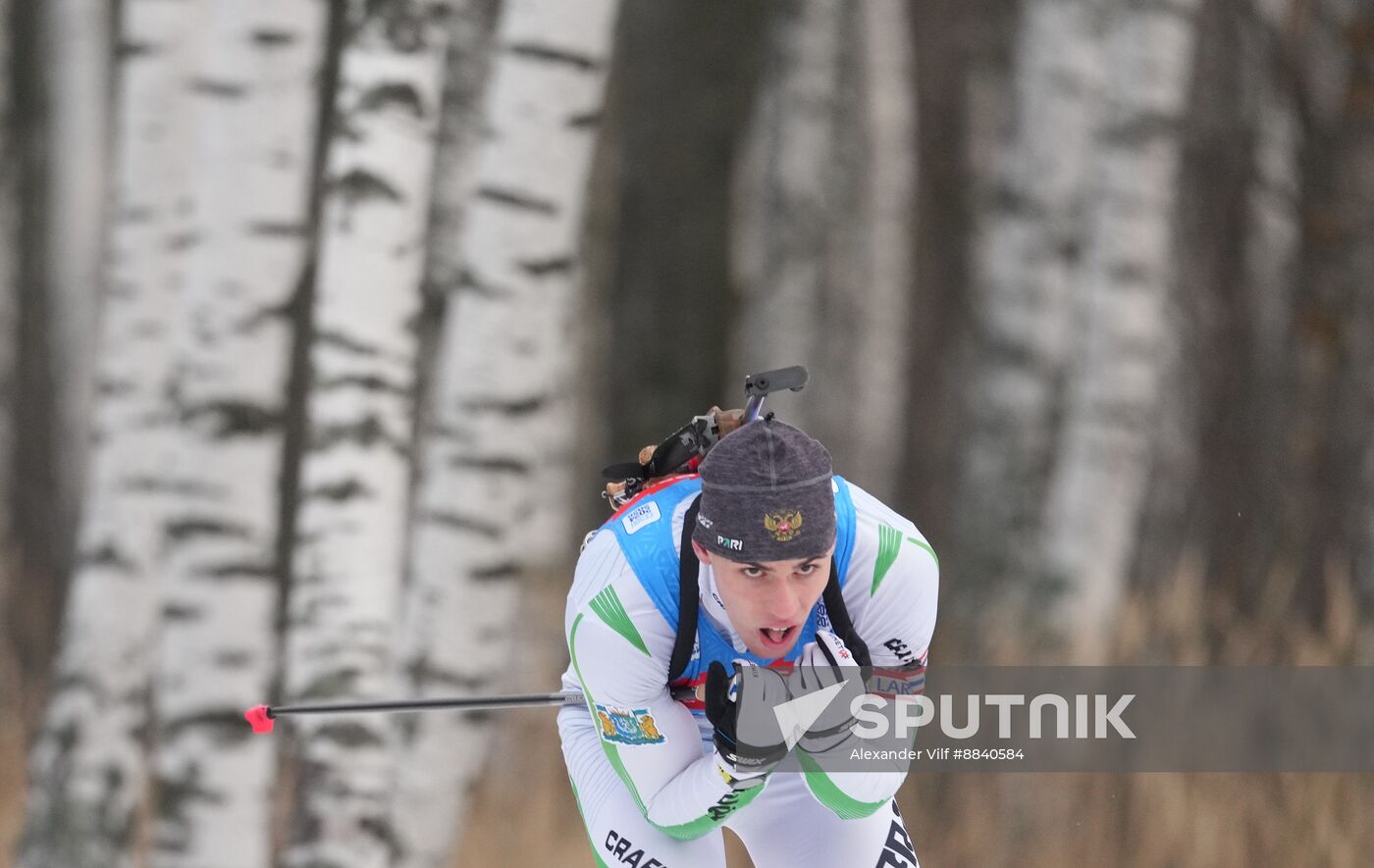 Russia Biathlon Cup Men Super Sprint