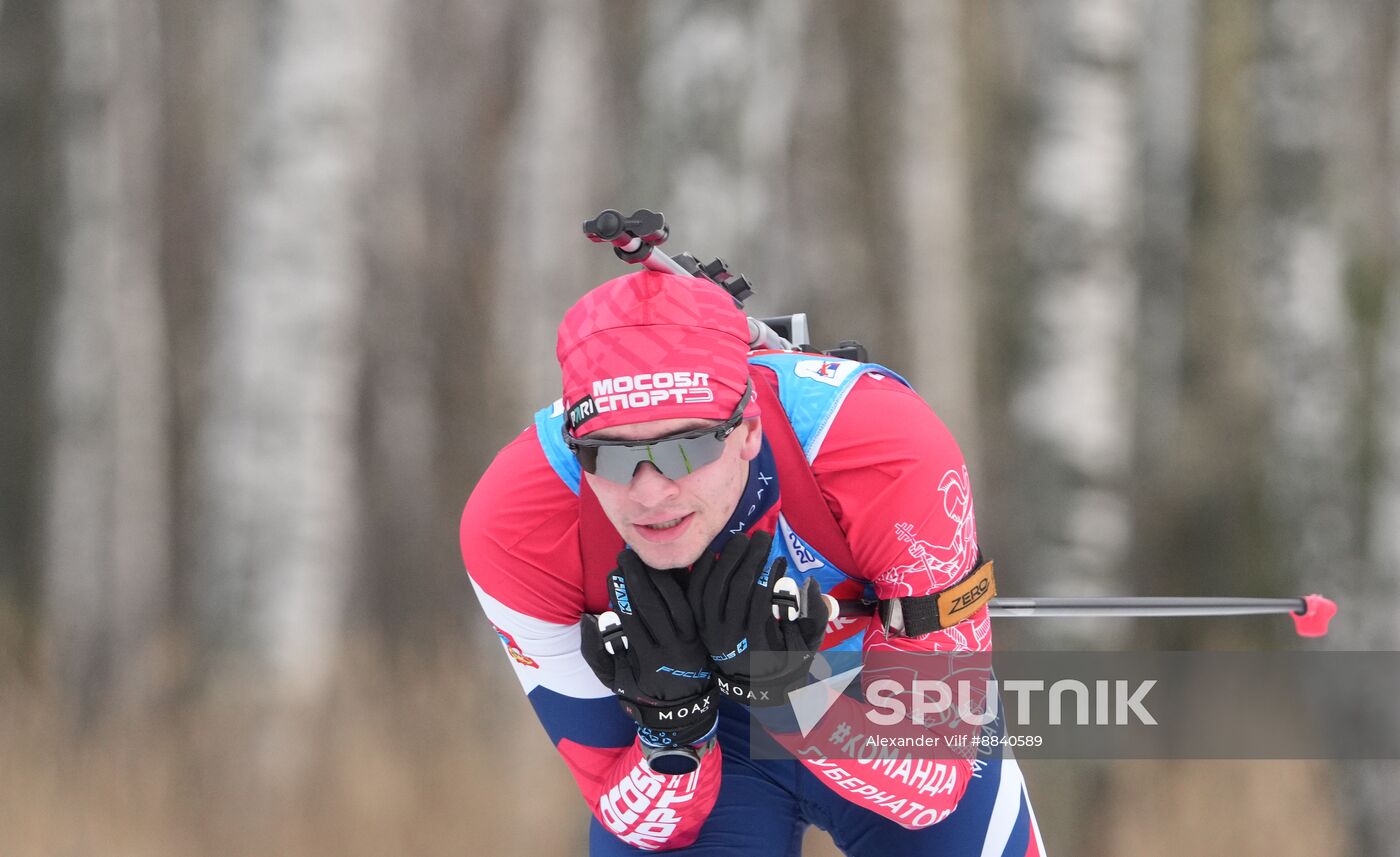Russia Biathlon Cup Men Super Sprint