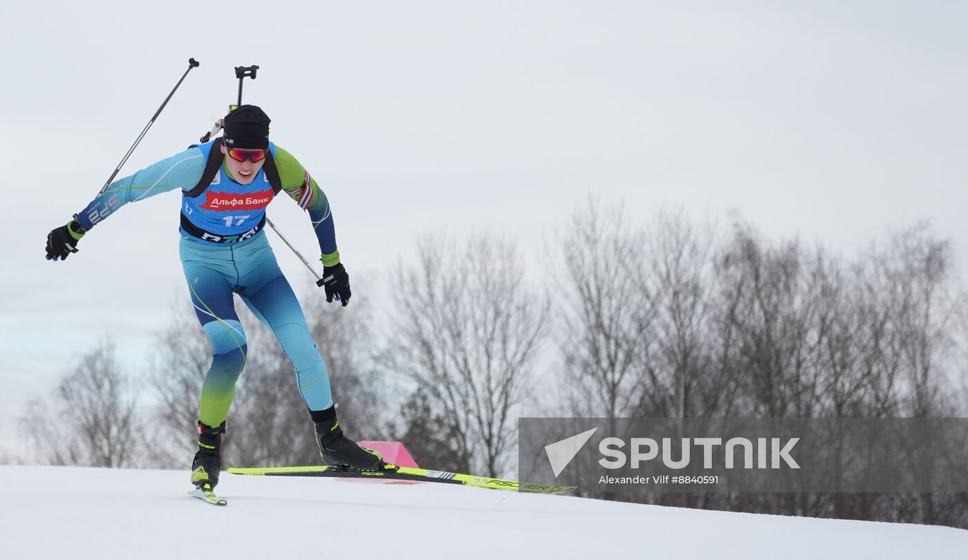 Russia Biathlon Cup Men Super Sprint