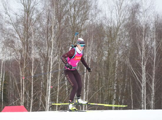 Russia Biathlon Cup Women Super Sprint