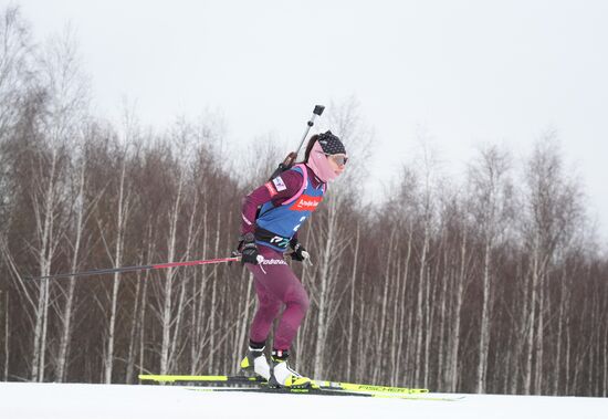 Russia Biathlon Cup Women Super Sprint