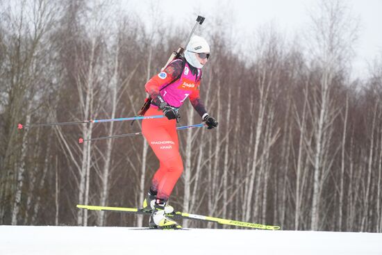 Russia Biathlon Cup Women Super Sprint