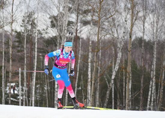 Russia Biathlon Cup Women Super Sprint