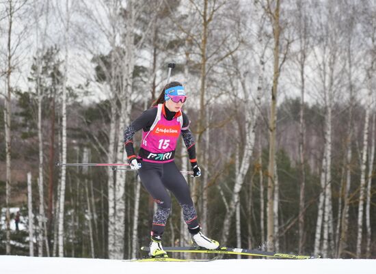 Russia Biathlon Cup Women Super Sprint