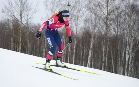 Russia Biathlon Cup Women Super Sprint