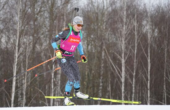 Russia Biathlon Cup Women Super Sprint