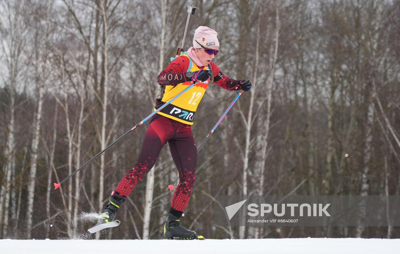 Russia Biathlon Cup Women Super Sprint