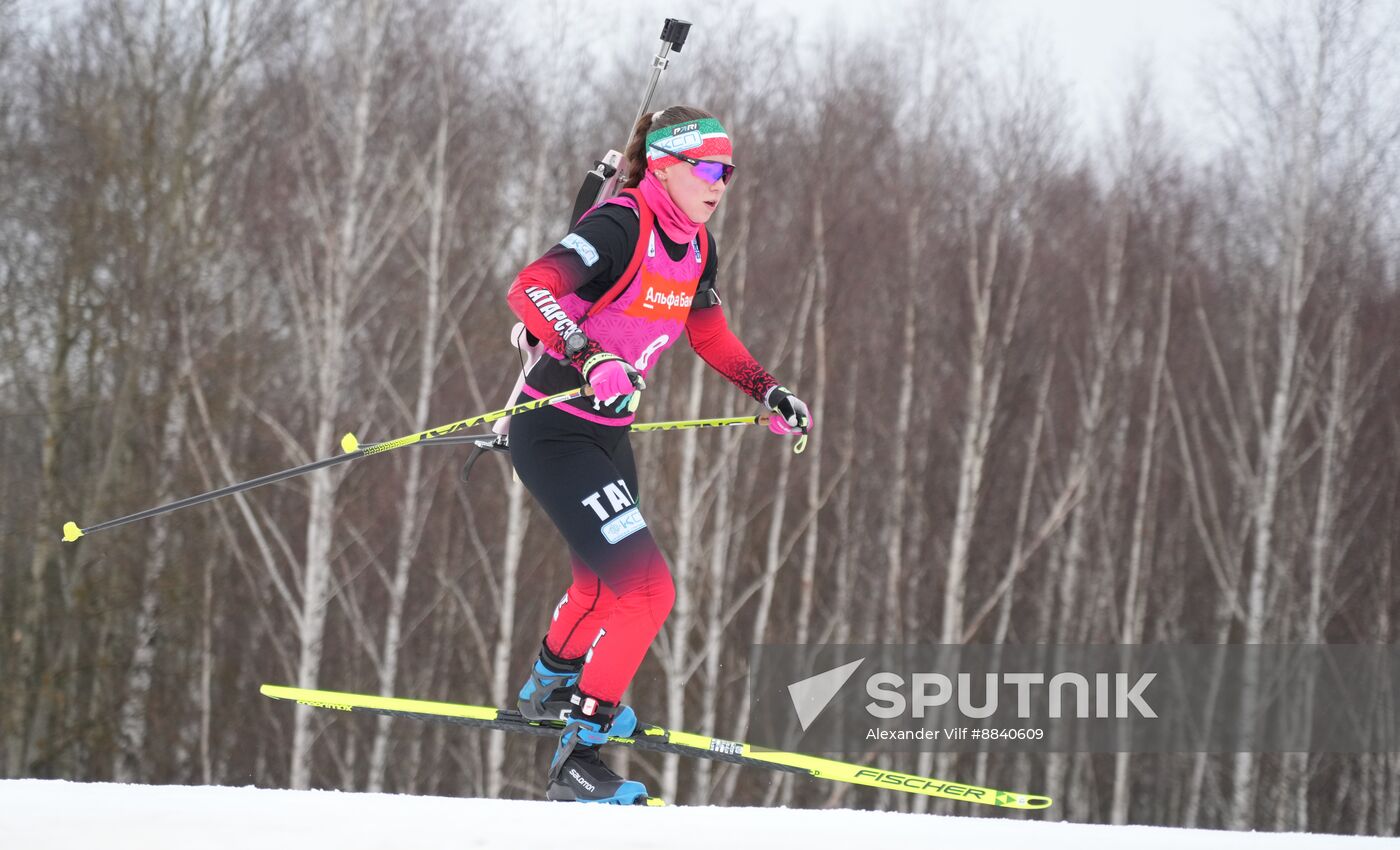 Russia Biathlon Cup Women Super Sprint