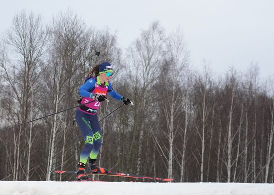 Russia Biathlon Cup Women Super Sprint