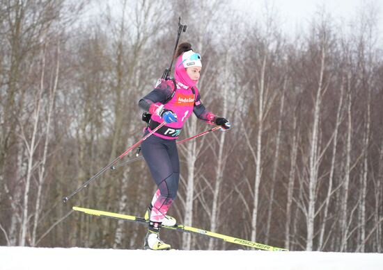 Russia Biathlon Cup Women Super Sprint