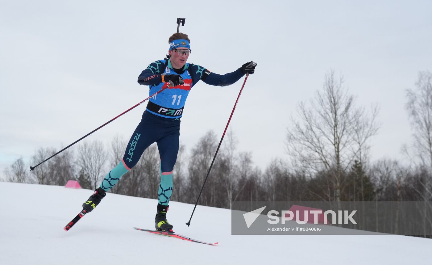 Russia Biathlon Cup Men Super Sprint