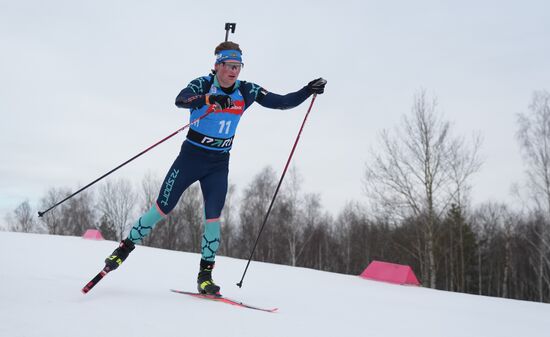 Russia Biathlon Cup Men Super Sprint