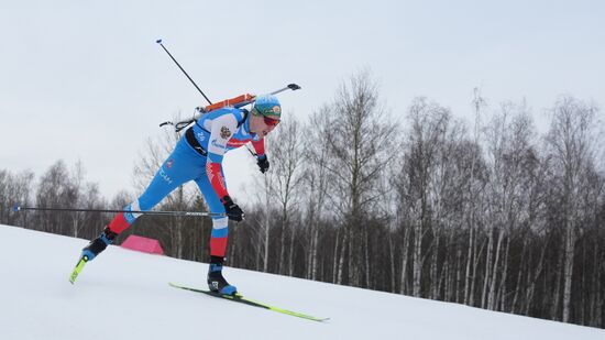 Russia Biathlon Cup Men Super Sprint