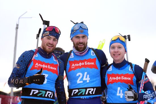 Russia Biathlon Cup Men Super Sprint