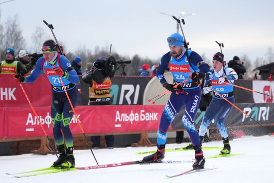 Russia Biathlon Cup Men Super Sprint